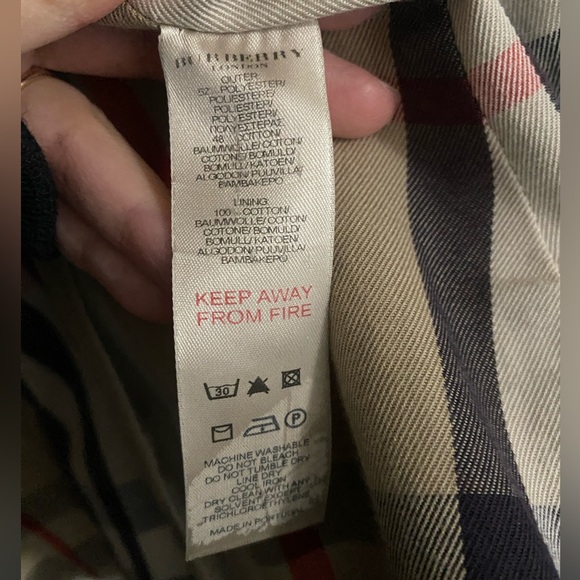 Burnerry kids trench coat (fit women’s xs) - Picture 7 of 7